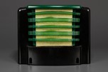 Kadette ’Classic’ Radio Model K-15 in Black and Green Plaskon - Rarity